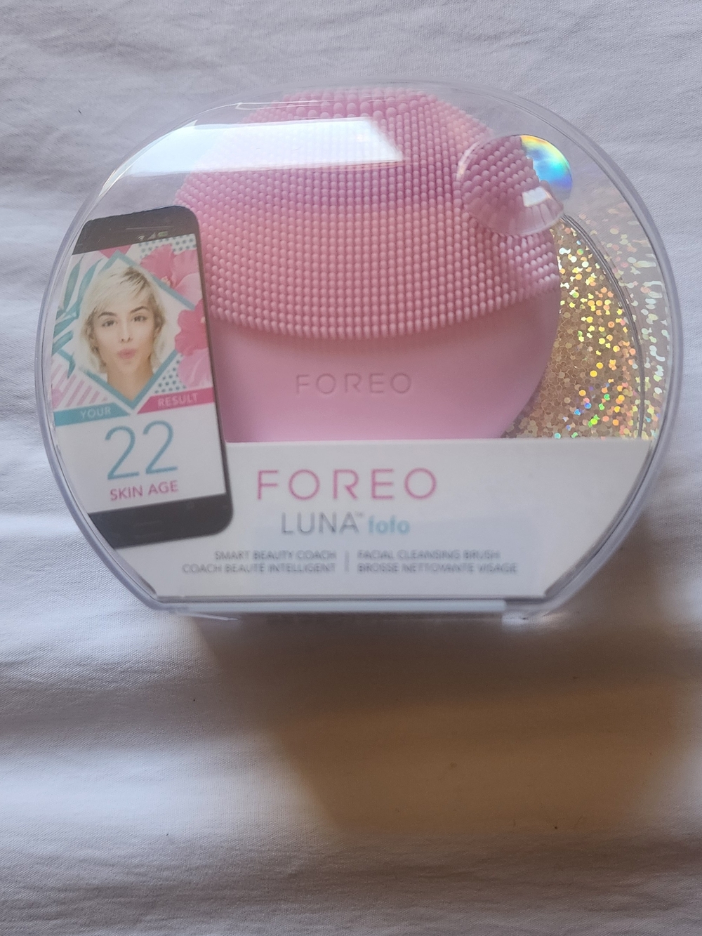 FOREO LUNA fofo Facial Cleansing Brush - Soft Pink